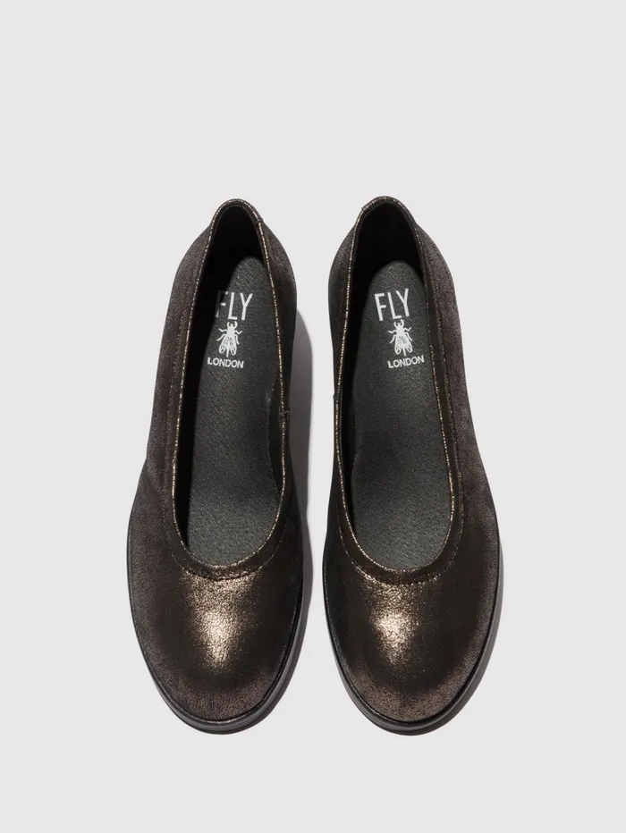 Slipon Shoes NUMA570FLY GRAPHITE Women Fly London Shoes