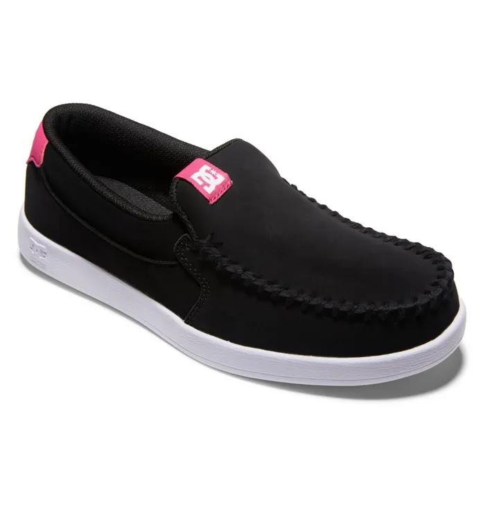SlipOns Women DC Shoes Villain Slip On Shoes blackcrazy pink
