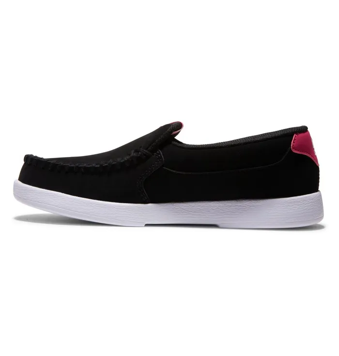 SlipOns Women DC Shoes Villain Slip On Shoes blackcrazy pink
