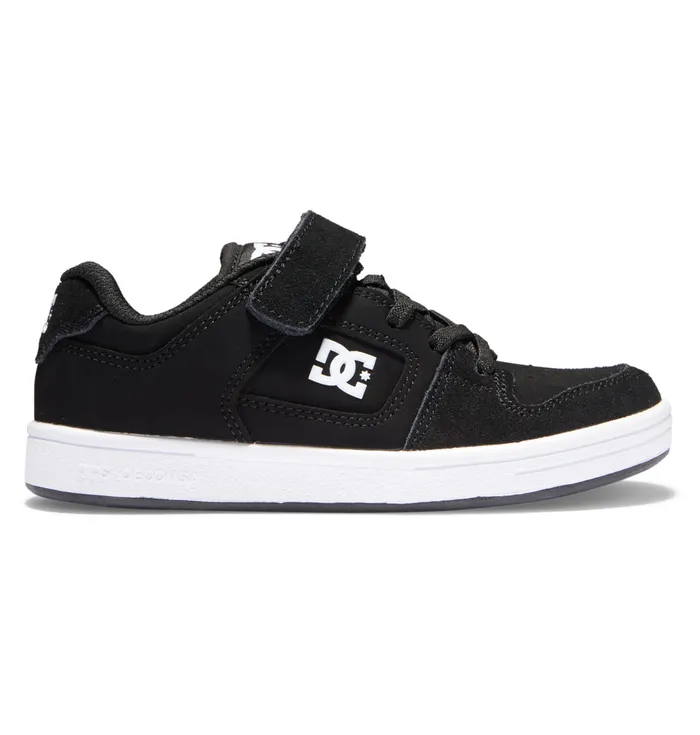 Sneakers Kids Boy8217s Manteca 4 Elastic Waist Lace Shoes blackwhite DC Shoes