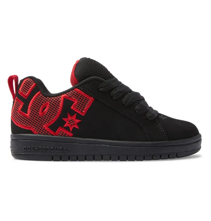 Sneakers Kids Court Graffik Shoes blackblackred DC Shoes
