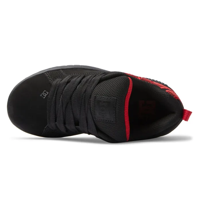 Sneakers Kids Court Graffik Shoes blackblackred DC Shoes