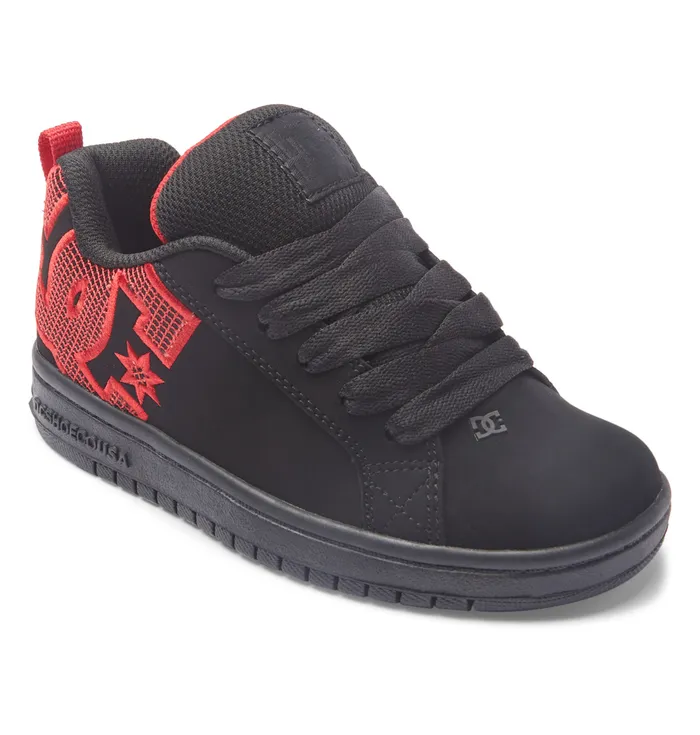 Sneakers Kids Court Graffik Shoes blackblackred DC Shoes
