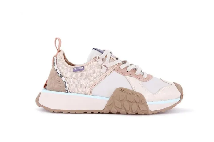 Sneakers Kids PALLADIUM TROOP RUNNER Ivory Creammoonbean