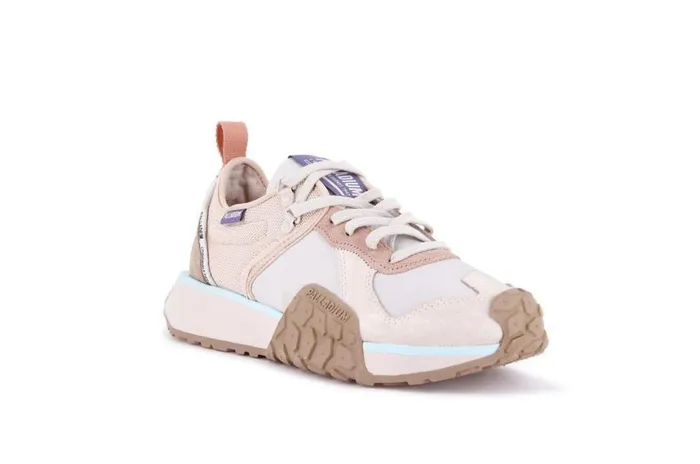 Sneakers Kids PALLADIUM TROOP RUNNER Ivory Creammoonbean Sneakers Kids PALLADIUM TROOP RUNNER Ivory Creammoonbean
