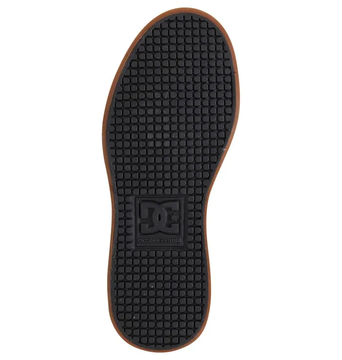 Sneakers Kids Pure High Elastic Waist Lace HighTop Shoes blackgum DC Shoes
