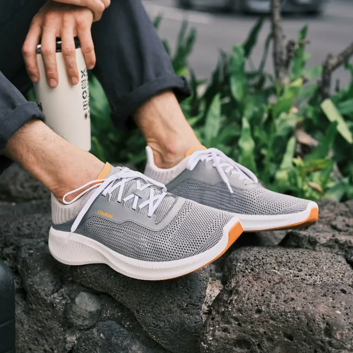 Sneakers Men Olukai Island Hopper Travel Shoes 8211 Storm Grey
