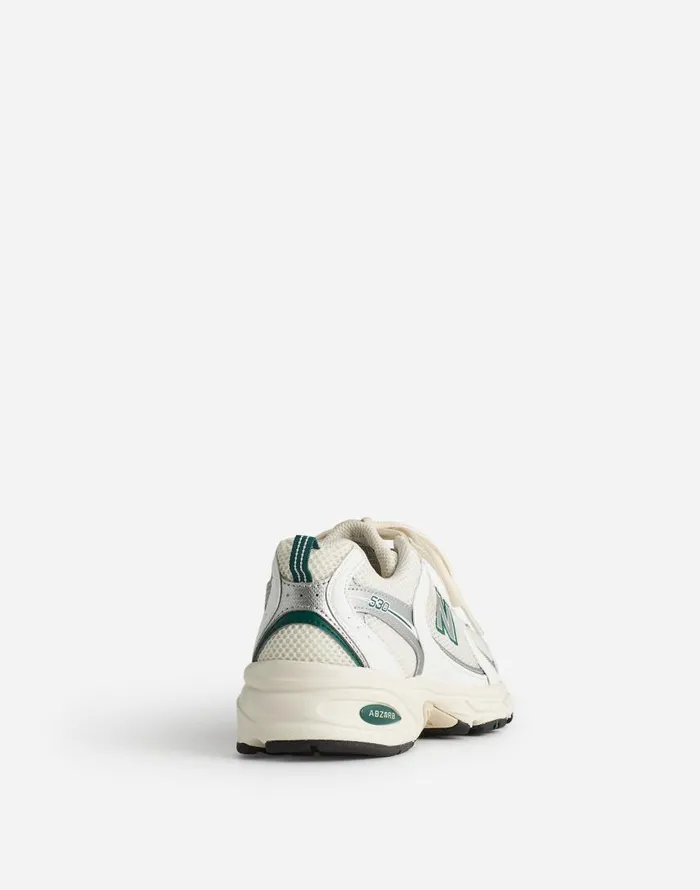 Sneakers Women Madewell New Balance Unisex 530 Sneakers Sea Salt White Marsh Green