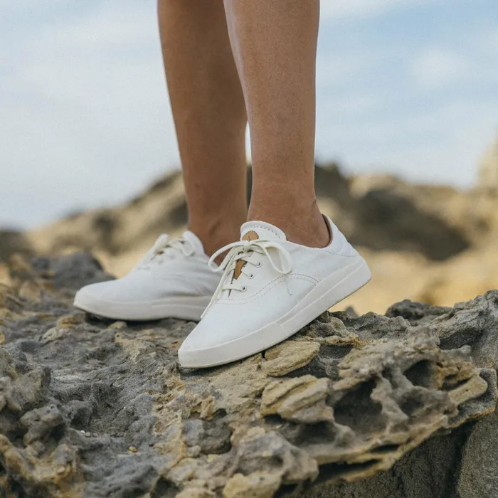 Sneakers Women Olukai Kohu Lightweight Canvas Sneakers 8211 Off White