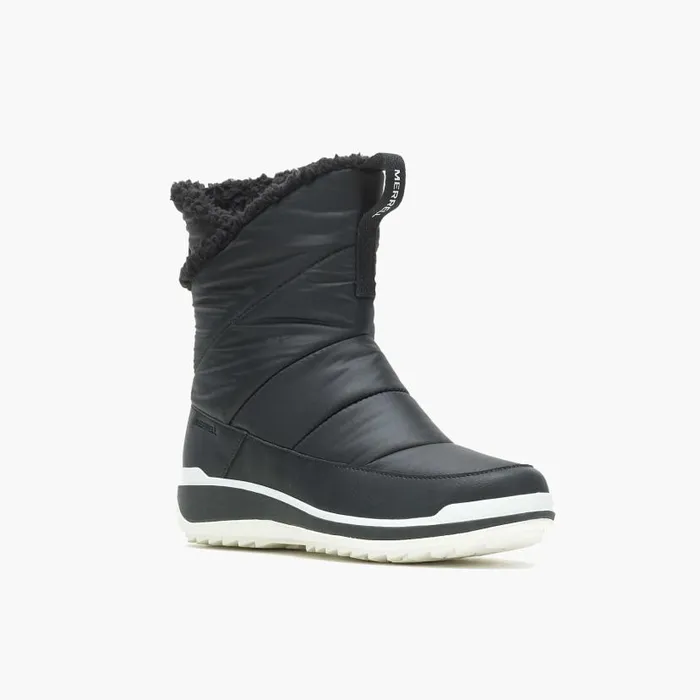 Snowcreek Sport Mid Zip Polar Waterproof Black Women Merrell Boots Snowcreek Sport Mid Zip Polar Waterproof Black Women Merrell Boots