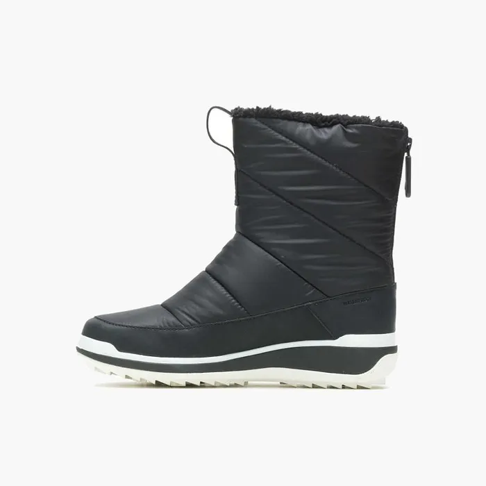 Snowcreek Sport Mid Zip Polar Waterproof Black Women Merrell Boots Snowcreek Sport Mid Zip Polar Waterproof Black Women Merrell Boots
