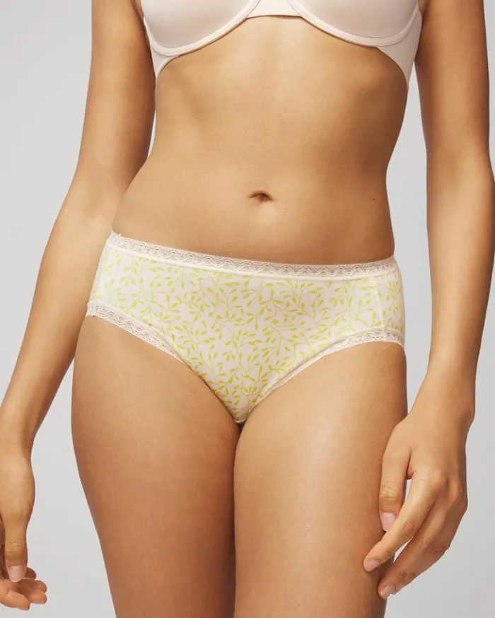 Soma Cotton Modal HighLeg Brief Gray Ink Women Panties