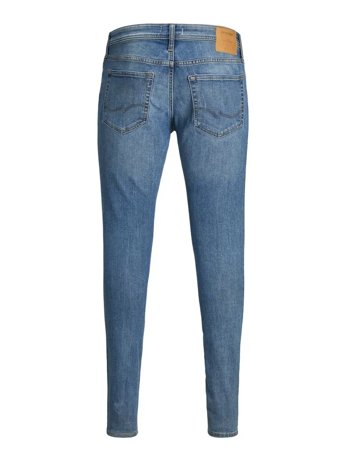 Spray On Jeans JACK and JONES Mens TOM ORIGINAL AM 815 STS SKINNY FIT JEANS Blue Blue Denim