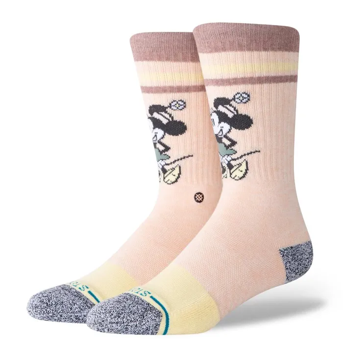 Stance X Vintage Disney 2020 Crew Socks Minnie Mouse 8211 Multi Women Stance Crew