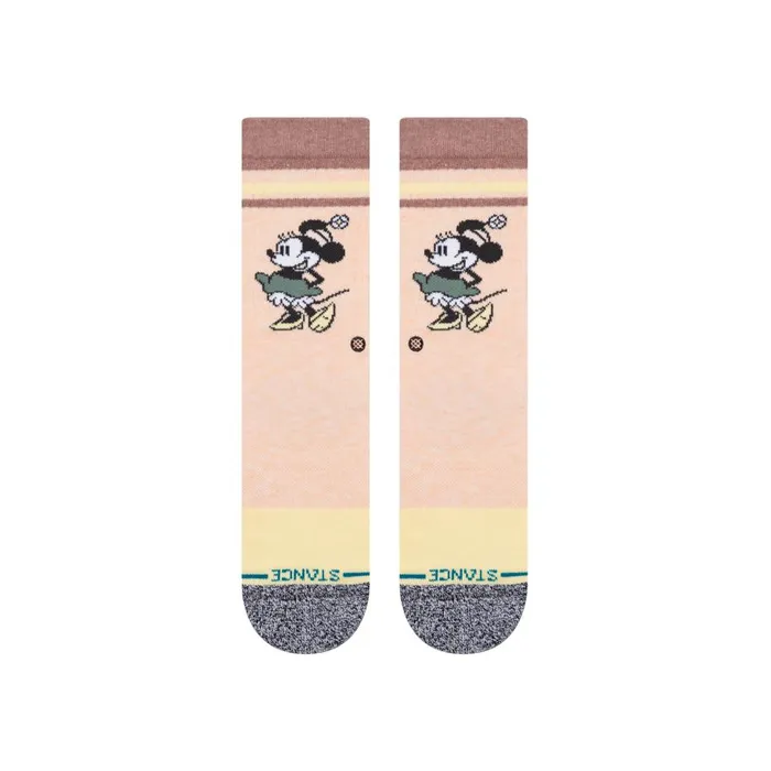 Stance X Vintage Disney 2020 Crew Socks Minnie Mouse 8211 Multi Women Stance Crew
