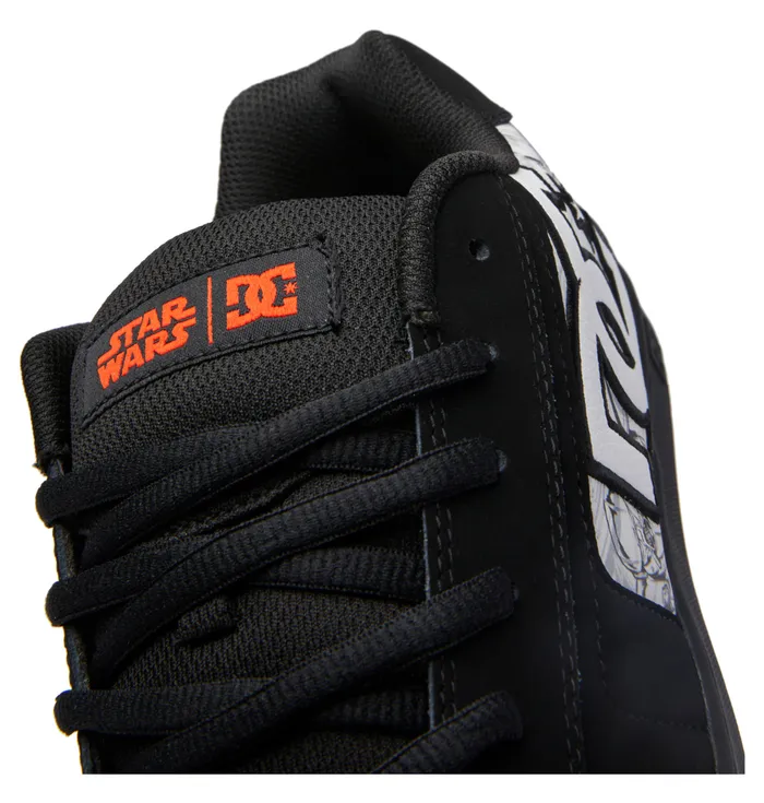 Star Wars DC Net Shoes blackwhitegrey Sneakers DC Shoes Men