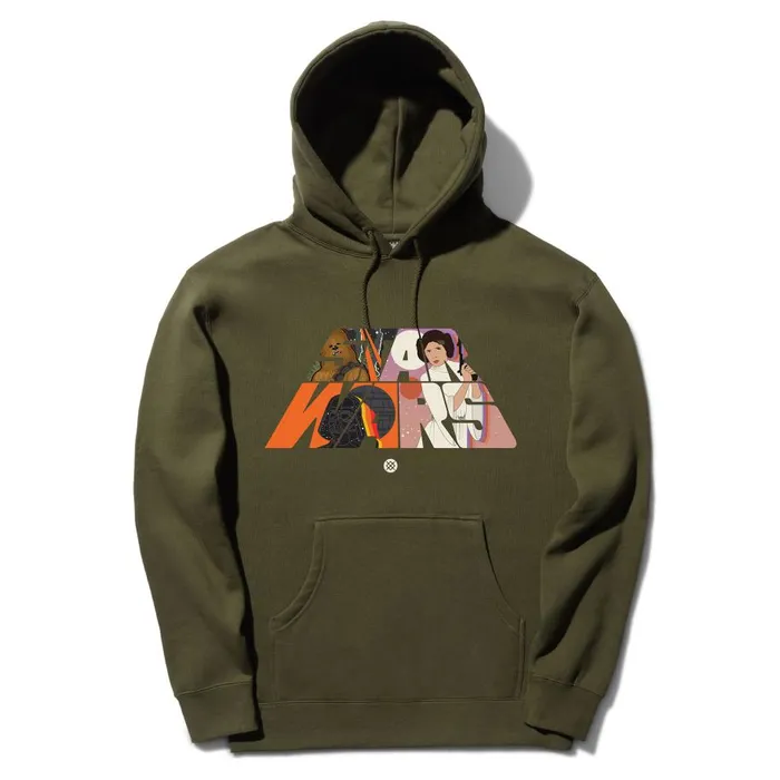 Star WarsStance Leia Hoodie Army Men Stance Sweatshirts and Hoodies