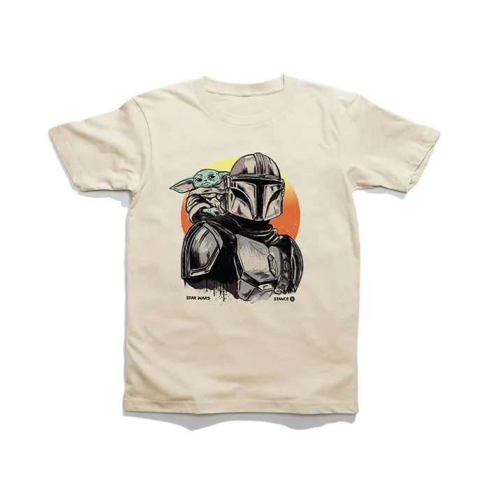 Star WarsStance Mando Tee Vintagewhite Men Stance Shirts and Tees