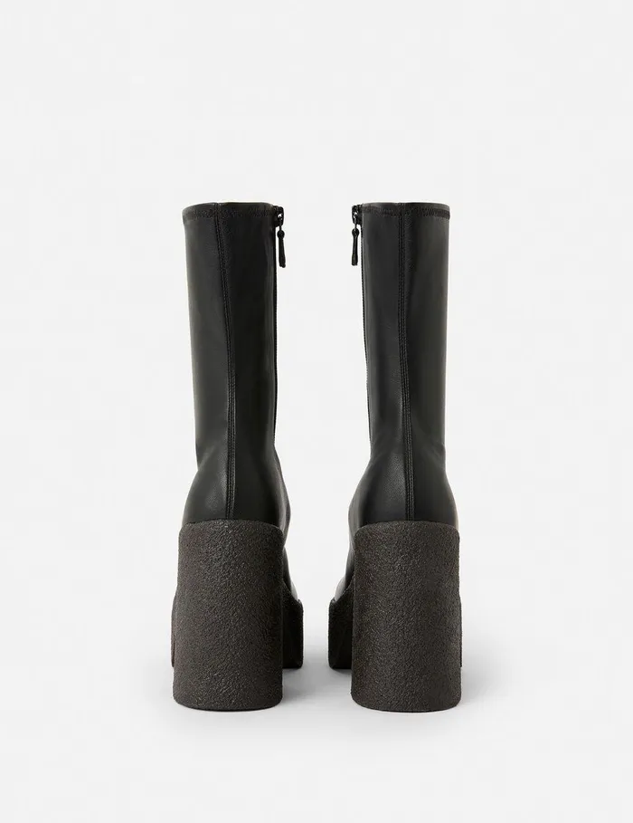 Stella McCartney Boots Women Chunky Ankle Boots Black
