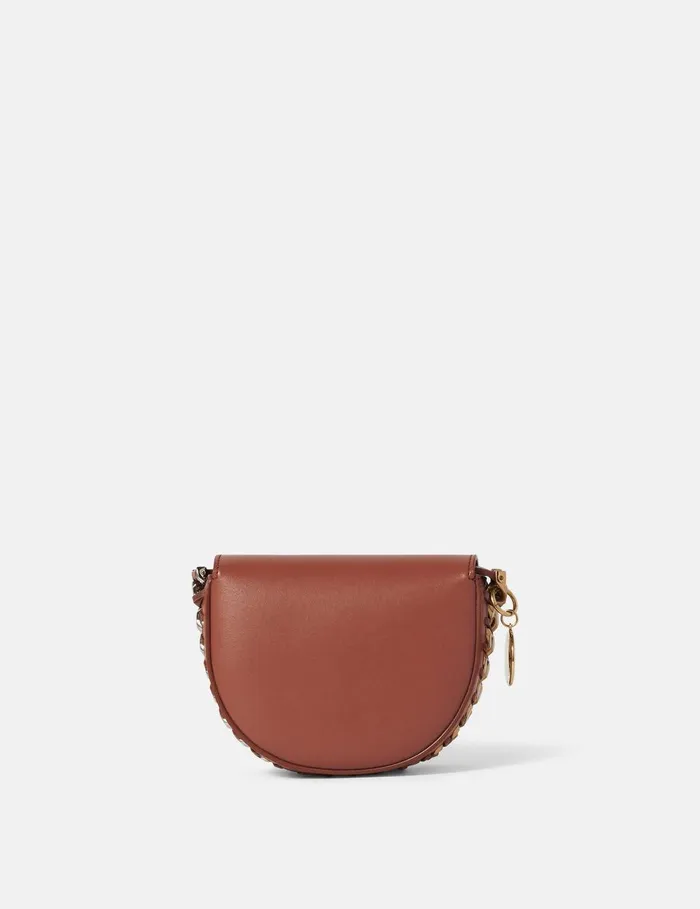 Stella McCartney Frayme Bag Women Frayme Small Flap Shoulder Bag Brick