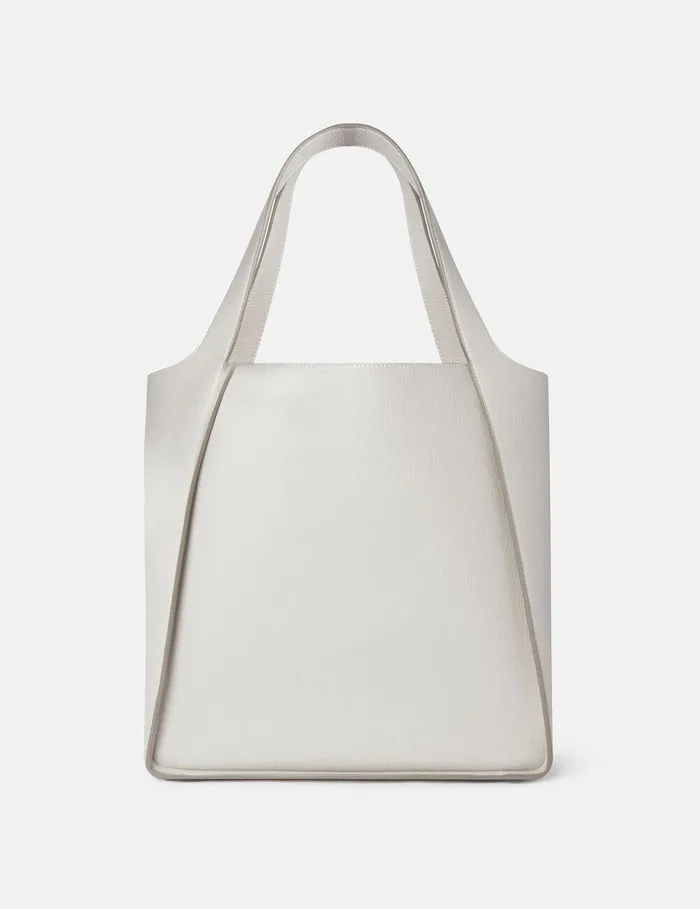 Stella McCartney Logo Bag Women Logo Tote Bag Fog Grey Stella McCartney Logo Bag Women Logo Tote Bag Fog Grey