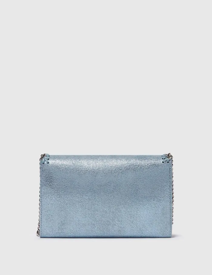 Stella McCartney Mini Bags And Clutches Women Falabella Wallet Crossbody Bag Sapphire Blue Stella McCartney Mini Bags And Clutches Women Falabella Wallet Crossbody Bag Sapphire Blue