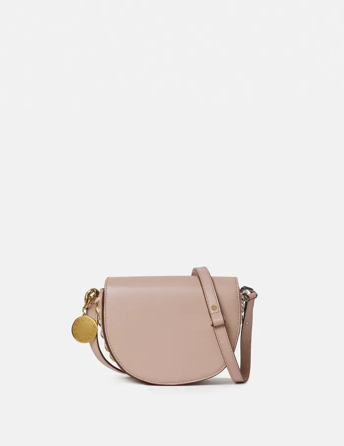 Stella McCartney Mini Bags And Clutches Women Frayme Small Flap Shoulder Bag Blush Stella McCartney Mini Bags And Clutches Women Frayme Small Flap Shoulder Bag Blush