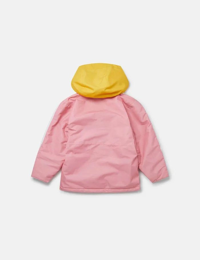 Stella McCartney Outerwear Kids Colourblock Hooded Ski Jacket Multicolour Stella McCartney Outerwear Kids Colourblock Hooded Ski Jacket Multicolour