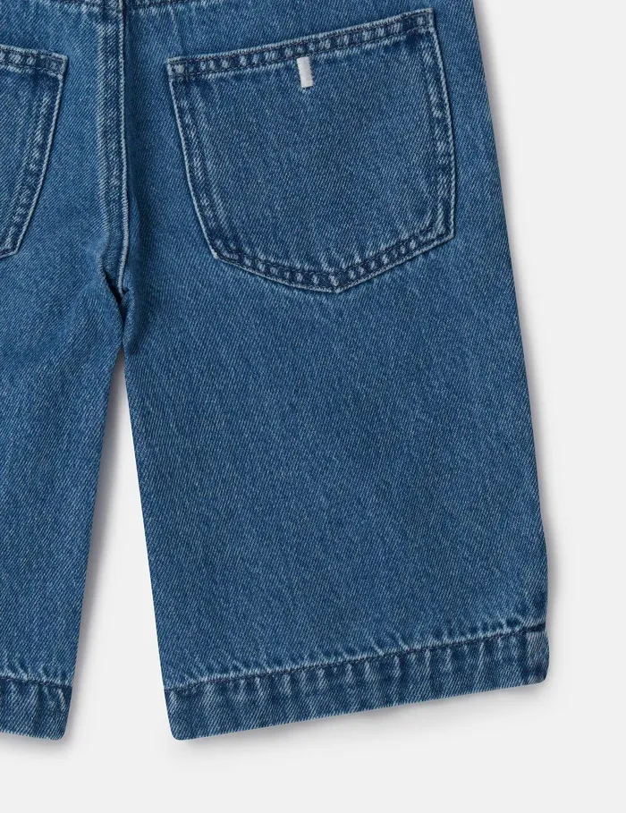 Stella McCartney Pants and Shorts Kids Board Length Denim Shorts Blue Stella McCartney Pants and Shorts Kids Board Length Denim Shorts Blue