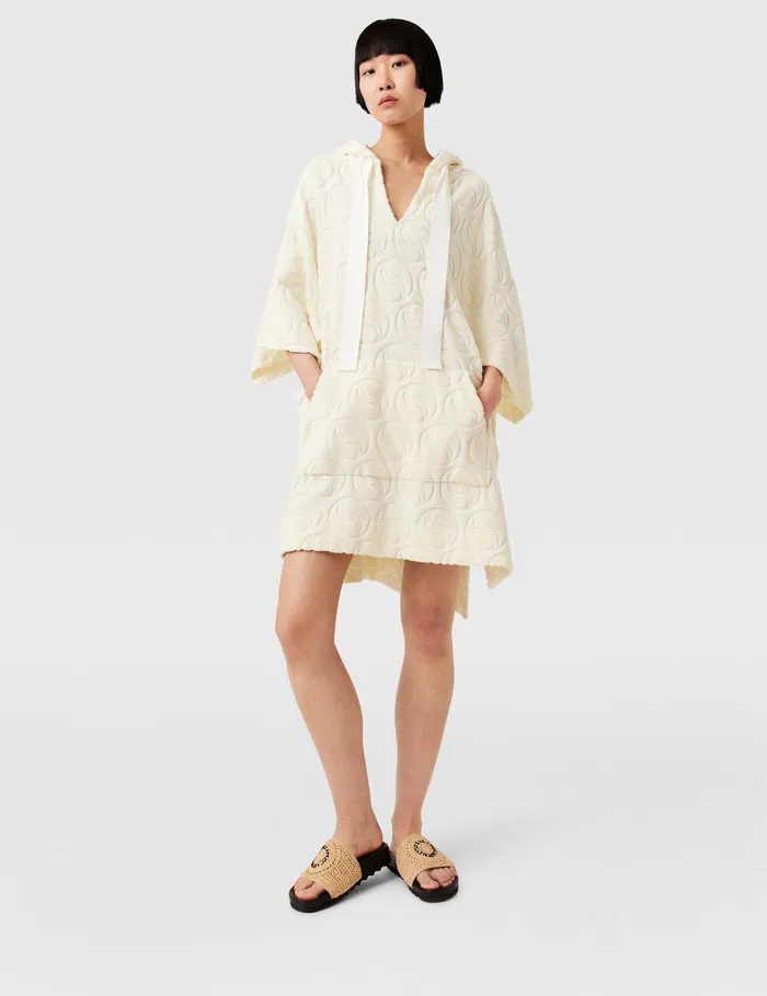 Stella McCartney Sandals Women Elyse Raffia Logo Sandals Naturalblack Stella McCartney Sandals Women Elyse Raffia Logo Sandals Naturalblack