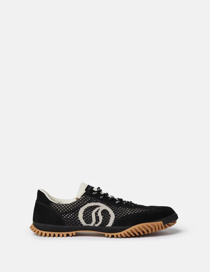 Stella McCartney Sneakers Women SWave Sport Mesh Paneled Sneakers Midnight Black Stella McCartney Sneakers Women SWave Sport Mesh Paneled Sneakers Midnight Black
