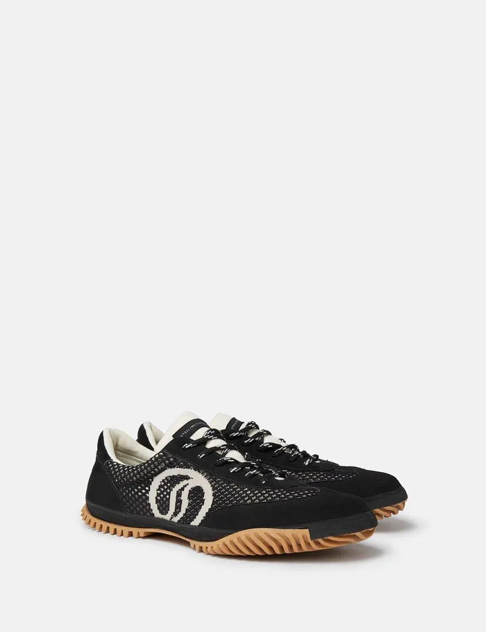 Stella McCartney Sneakers Women SWave Sport Mesh Paneled Sneakers Midnight Black Stella McCartney Sneakers Women SWave Sport Mesh Paneled Sneakers Midnight Black
