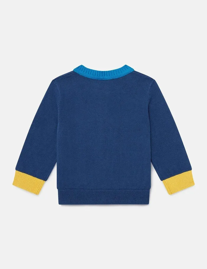 Stella McCartney Sweatshirt And TShirts Kids Farmyard Graphic Knitted Cardigan Multicolour Stella McCartney Sweatshirt And TShirts Kids Farmyard Graphic Knitted Cardigan Multicolour