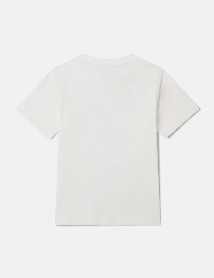 Stella McCartney TShirts And Sweatshirt Kids Cosmic Cowboy Graphic Logo TShirt Ivory Stella McCartney TShirts And Sweatshirt Kids Cosmic Cowboy Graphic Logo TShirt Ivory