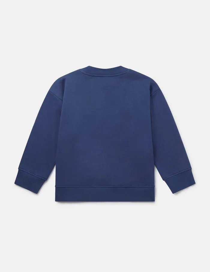 Stella McCartney TShirts And Sweatshirt Kids Cosmic Cowboy Graphic Sweatshirt Purple