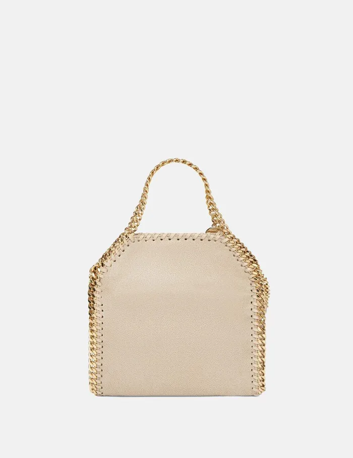 Stella McCartney TopHandle Bags Women Falabella Tiny Tote Bag Butter Cream Stella McCartney TopHandle Bags Women Falabella Tiny Tote Bag Butter Cream