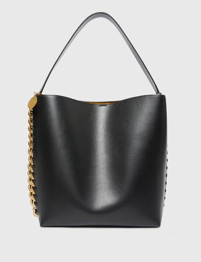 Stella McCartney TopHandle Bags Women Frayme Tote Bag Black