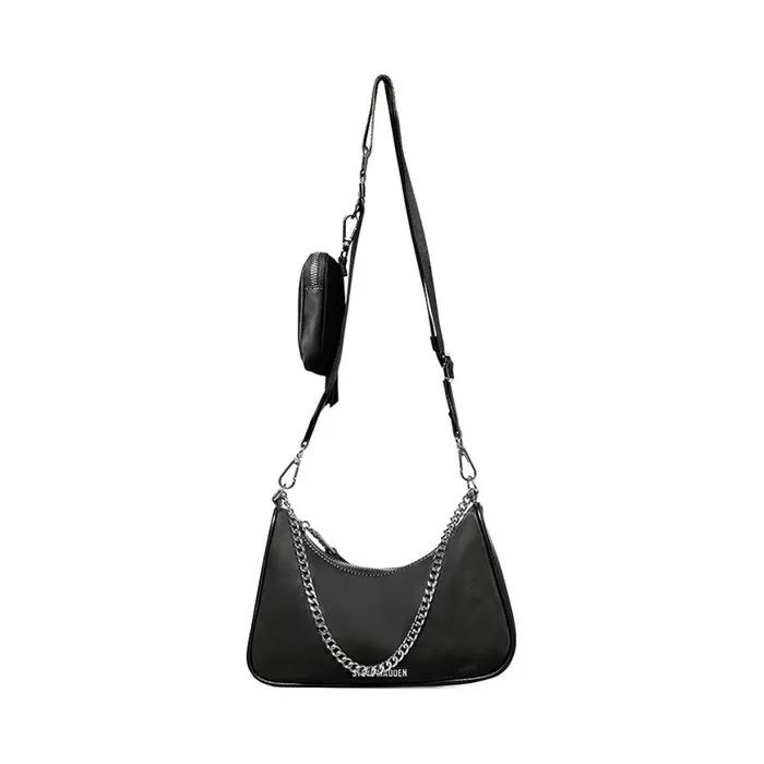 Steve Madden Bvital Black Womens Shoulder Bags Steve Madden Bvital Black Womens Shoulder Bags