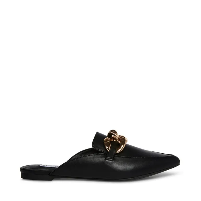 Steve Madden Finely Black Womens Flats