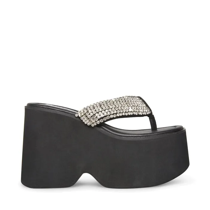 Steve Madden Gwen R Black Multi Womens Platforms Steve Madden Gwen R Black Multi Womens Platforms