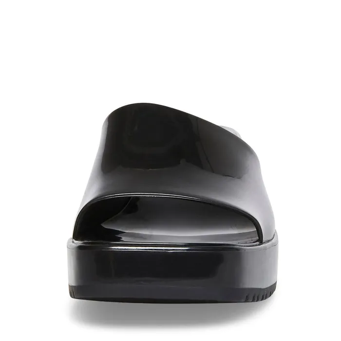 Steve Madden Harlin Black Womens Mules