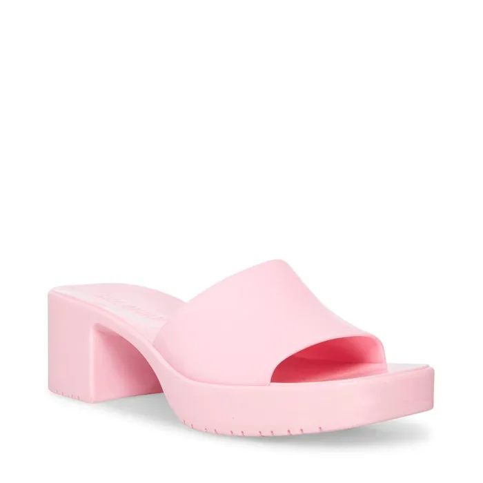Steve Madden Harlin Pink Womens Mules