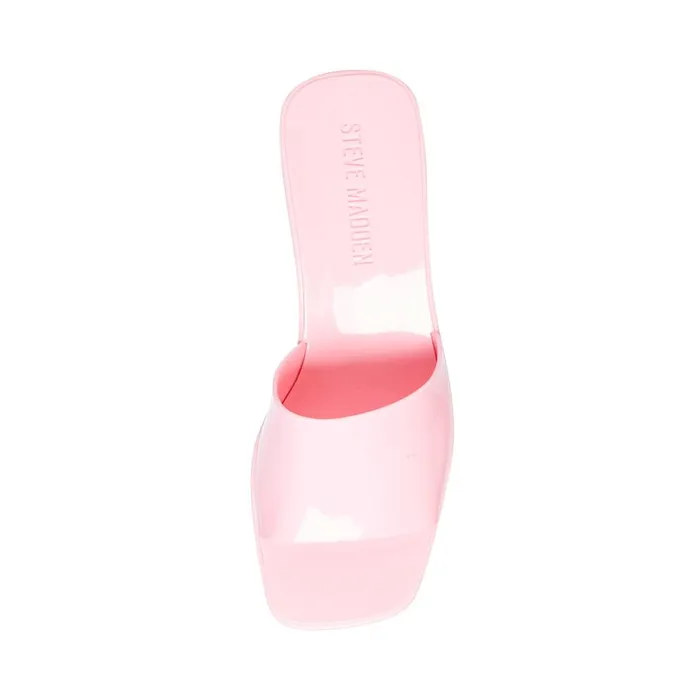Steve Madden Harlin Pink Womens Mules