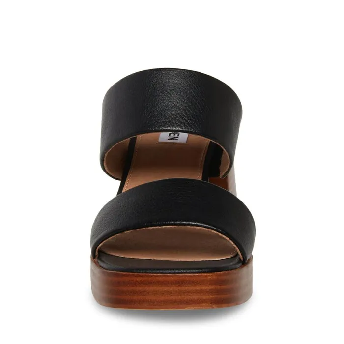 Steve Madden Kaia Black Womens Mules Steve Madden Kaia Black Womens Mules