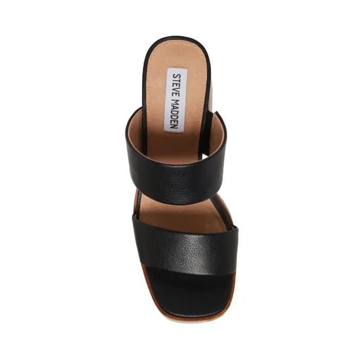 Steve Madden Kaia Black Womens Mules Steve Madden Kaia Black Womens Mules