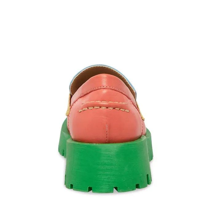 Steve Madden Lawrence Bright Multi Womens Loafers