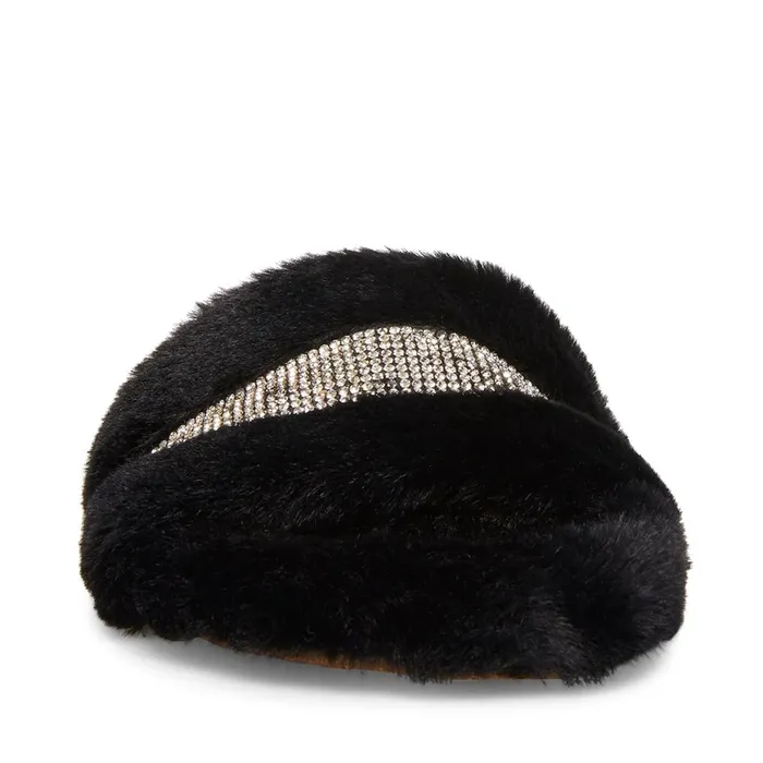 Steve Madden Mandi Black Womens Slippers