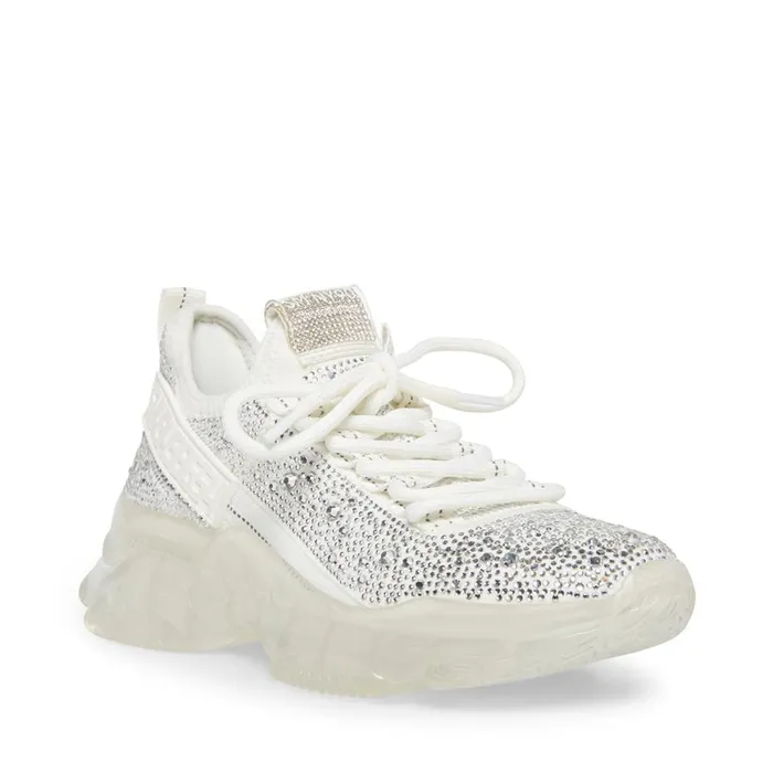 Steve Madden Maxima R White Multi Womens Sneakers Steve Madden Maxima R White Multi Womens Sneakers