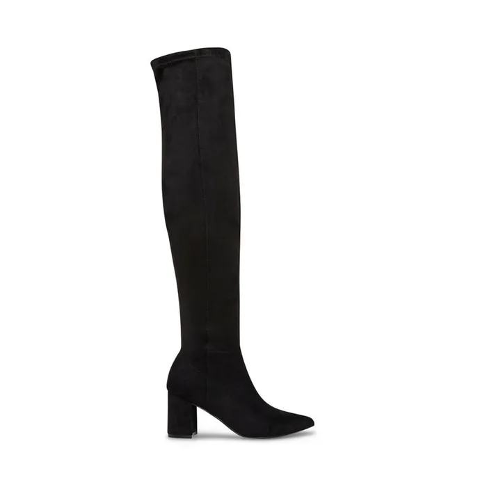 Steve Madden Shaya Black Womens Boots