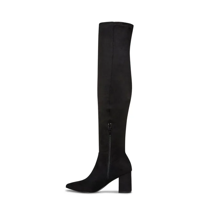 Steve Madden Shaya Black Womens Boots Steve Madden Shaya Black Womens Boots